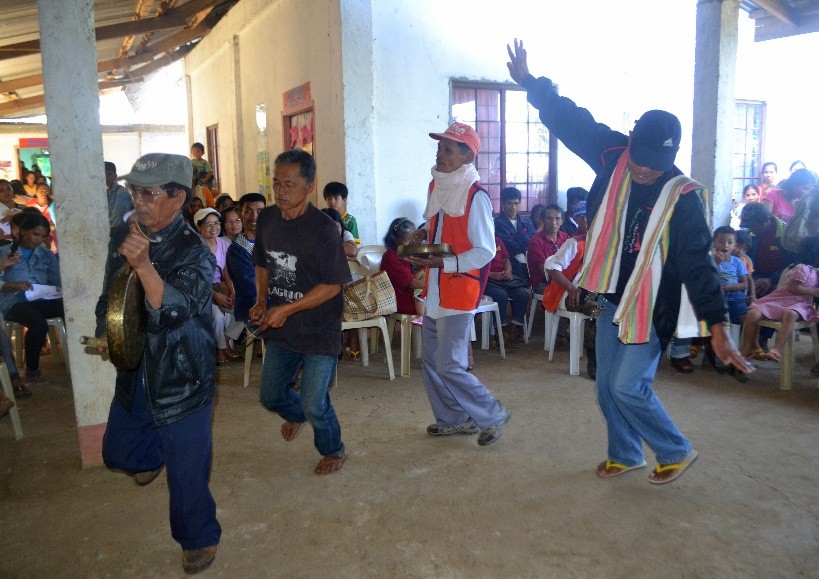 The community elders in Ramot, Santol, La Union dancing to gongs in celebration, a shared practice with communities in the upstream province of Benguet. To some degree, the river also acts as a conveyor of culture.